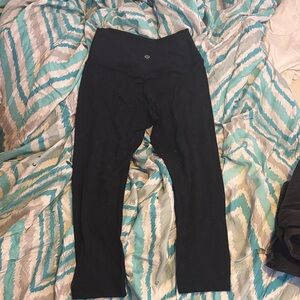 Lululemon Athletica Black Capris